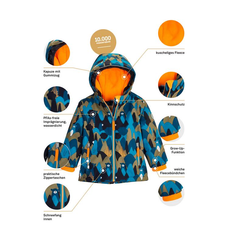 first instinct by killtec first instinct by killtec FISW 29 MNSJCKT Skijacke Kinder - Blau3010 - 4 | SportScheck