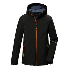 KILLTEC KOW 366 BYS SFTSHLL JCKT Softshelljacke Kinder Schwarz0110