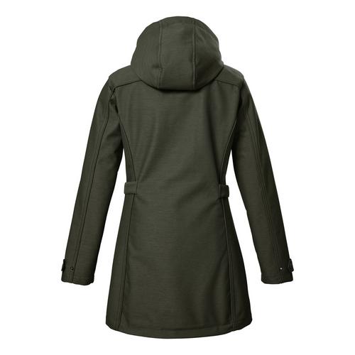 Rückansicht von G.I.G.A. DX by killtec GW 22 WMN SFTSHLL PRK Funktionsmantel Damen Oliv101