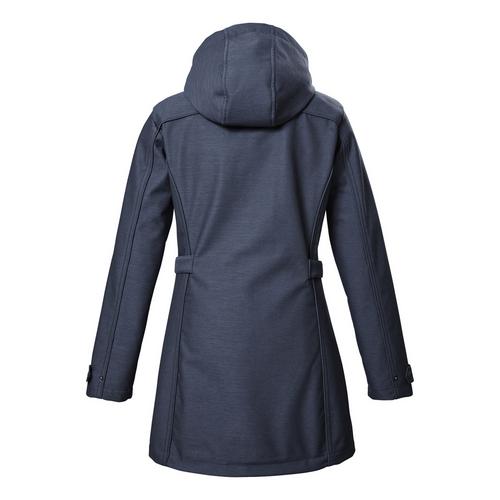Rückansicht von G.I.G.A. DX by killtec GW 22 WMN SFTSHLL PRK Funktionsmantel Damen Blau3064