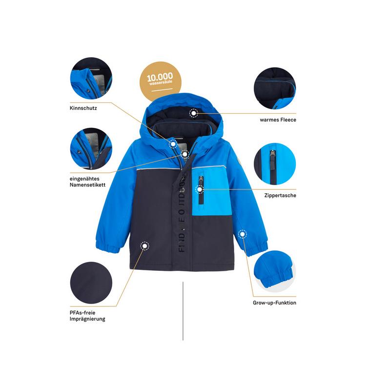 first instinct by killtec first instinct by killtec FIOW 22 MNS JCKT Softshelljacke Kinder - Blau3036 - 3 | SportScheck