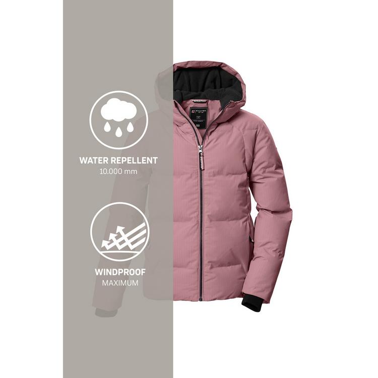 KILLTEC KILLTEC KOW 357 GRLS QLTD JCKT Softshelljacke Kinder - Rose4015 - 4 | SportScheck