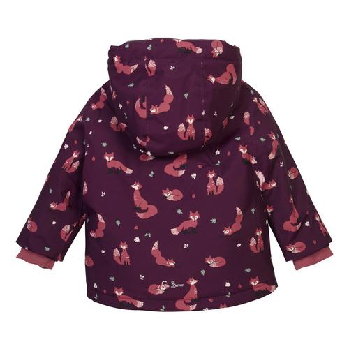 Rückansicht von first instinct by killtec FISW 29 MNSJCKT Skijacke Kinder Pflaume