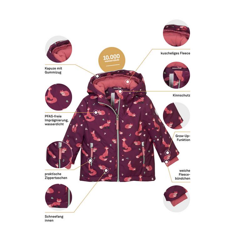 first instinct by killtec first instinct by killtec FISW 29 MNSJCKT Skijacke Kinder - Pflaume - 3 | SportScheck