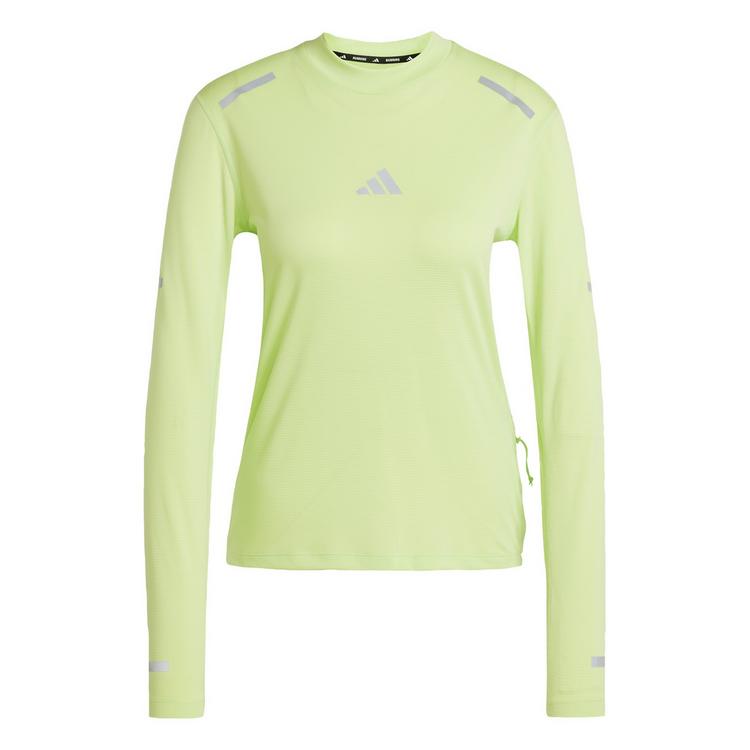 adidas adidas Ultimate Running Reflective Longsleeve Langarmshirt Damen - Pulse Lime - 0 | SportScheck
