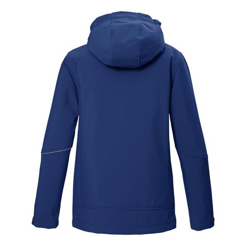 Rückansicht von KILLTEC KOW 366 BYS SFTSHLL JCKT Softshelljacke Kinder Blau3068