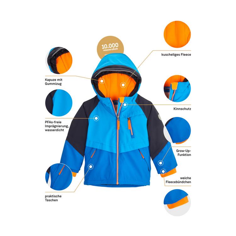 first instinct by killtec first instinct by killtec FISW 31 MNSJCKT Skijacke Kinder - Blau3040 - 3 | SportScheck