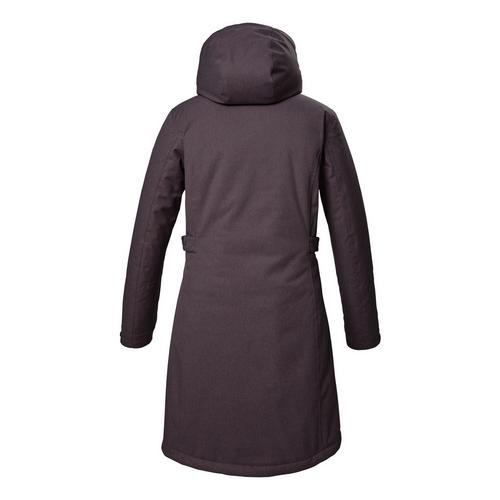 Rückansicht von KILLTEC KOW 303 WMN PRK Funktionsmantel Damen Violett3918