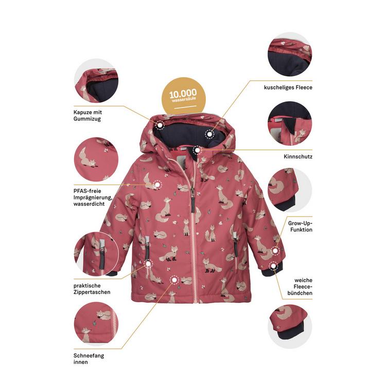 first instinct by killtec first instinct by killtec FISW 29 MNSJCKT Skijacke Kinder - Rose4027 - 4 | SportScheck