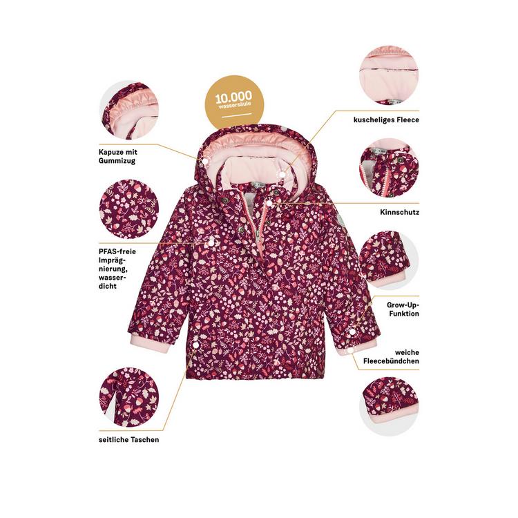 first instinct by killtec first instinct by killtec FIOW 13 MNS JCKT Softshelljacke Kinder - Pflaume - 3 | SportScheck