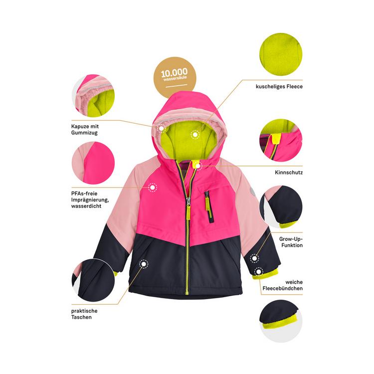first instinct by killtec first instinct by killtec FISW 31 MNSJCKT Skijacke Kinder - Pink4710 - 5 | SportScheck