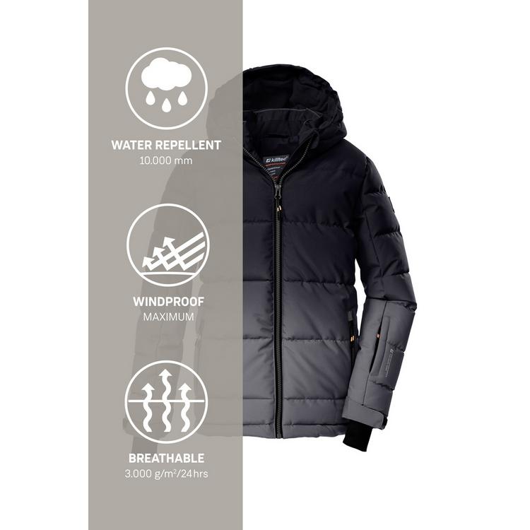 KILLTEC KILLTEC KSW 382 BYS QLTD JCKT Skijacke Jungen - Grau0618 - 4 | SportScheck