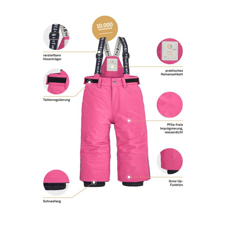first instinct by killtec first instinct by killtec FISW 33 MNSPNTS Skihose Kinder - Pink4710 - 3 | SportScheck