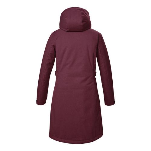 Rückansicht von KILLTEC KOW 303 WMN PRK Funktionsmantel Damen Pflaume441