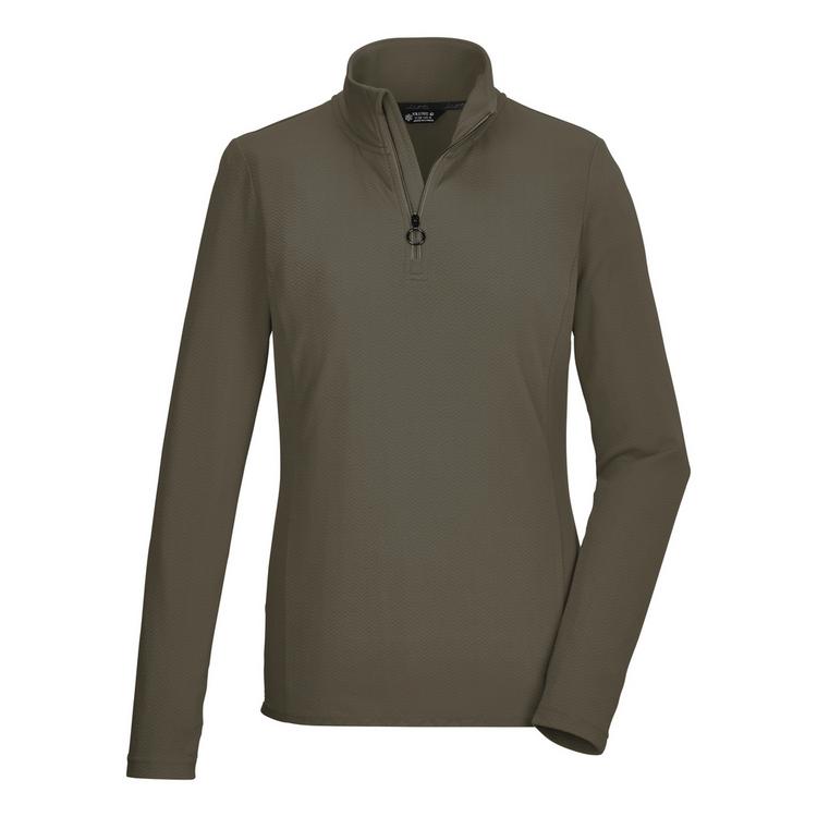 KILLTEC KILLTEC KSW 98 WMN LS SHRT Langarmshirt Damen - Camel - 0 | SportScheck