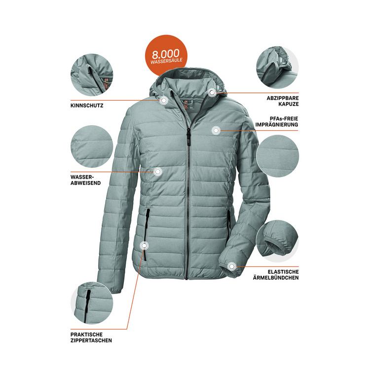 G.I.G.A. DX by killtec G.I.G.A. DX by killtec GW 67 WMN QLTD JCKT_Uyaka Softshelljacke Damen - Blau3031 - 3 | SportScheck