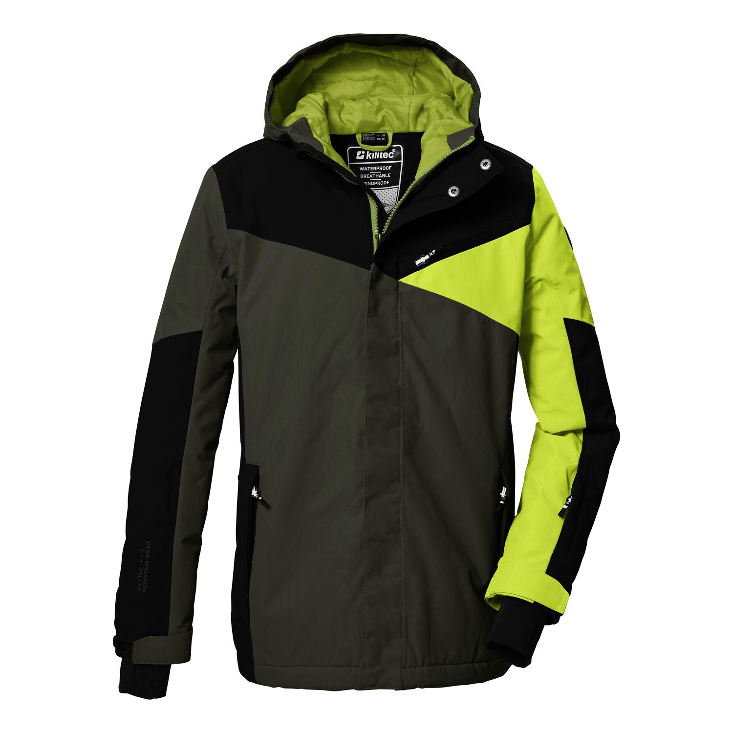 KILLTEC KSW 387 BYSJCKT Skijacke Jungen - Oliv