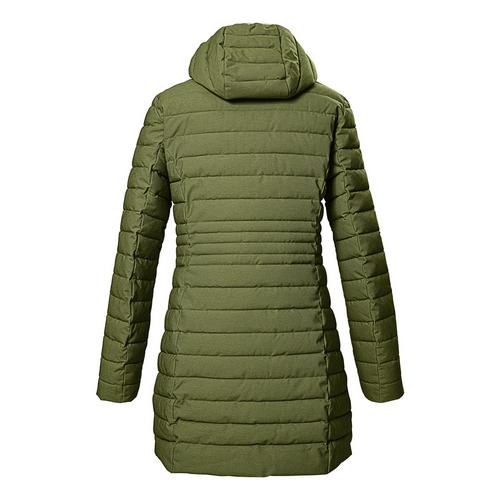 Rückansicht von G.I.G.A. DX by killtec GW 14 WMN QLTD PRK_Bacarya Funktionsmantel Damen Grün2021