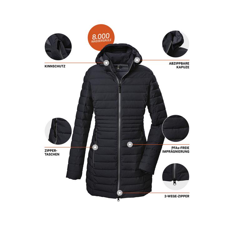 G.I.G.A. DX by killtec G.I.G.A. DX by killtec GW 14 WMN QLTD PRK_Bacarya Funktionsmantel Damen - Blau3044 - 3 | SportScheck