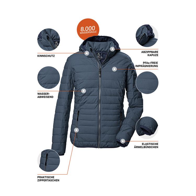 G.I.G.A. DX by killtec G.I.G.A. DX by killtec GW 67 WMN QLTD JCKT_Uyaka Softshelljacke Damen - Blau3064 - 3 | SportScheck