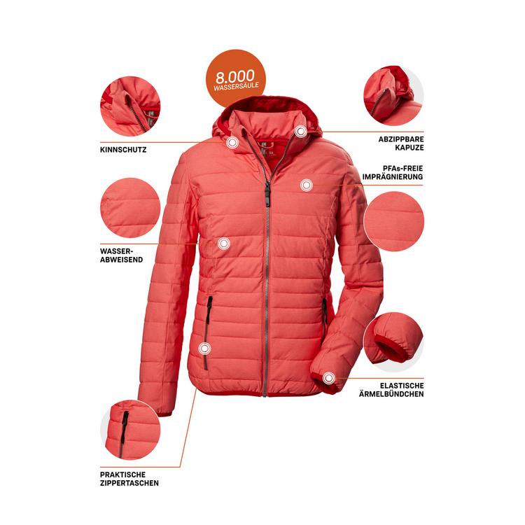 G.I.G.A. DX by killtec G.I.G.A. DX by killtec GW 67 WMN QLTD JCKT_Uyaka Softshelljacke Damen - Orange5035 - 4 | SportScheck