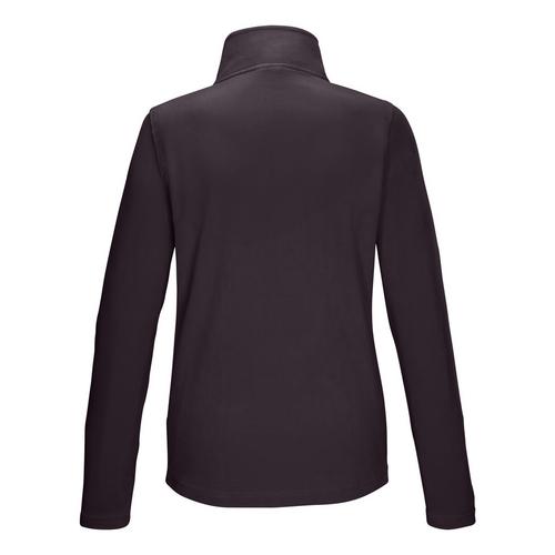 Rückansicht von KILLTEC KSW 101 WMN FLC SHRT Langarmshirt Damen Pflaume
