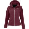 Maul Sport Gaisspitze XT Softshelljacke Damen - Bordeaux