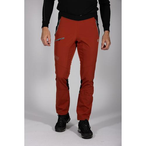 Rückansicht von Maul Sport Wendelstein XT Trekkinghose Herren Orange5044