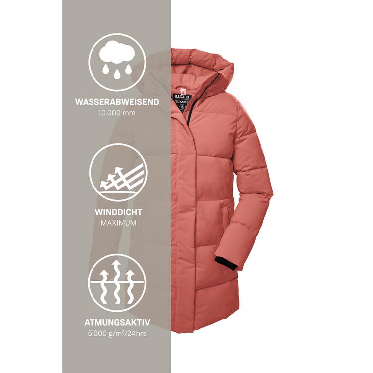 G.I.G.A. DX by killtec G.I.G.A. DX by killtec GW 1 WMN QLTD PRK Funktionsmantel Damen - Rose4028 - 4 | SportScheck