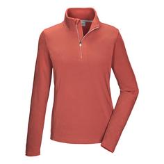 KILLTEC KSW 101 WMN FLC SHRT Langarmshirt Damen Orange5039