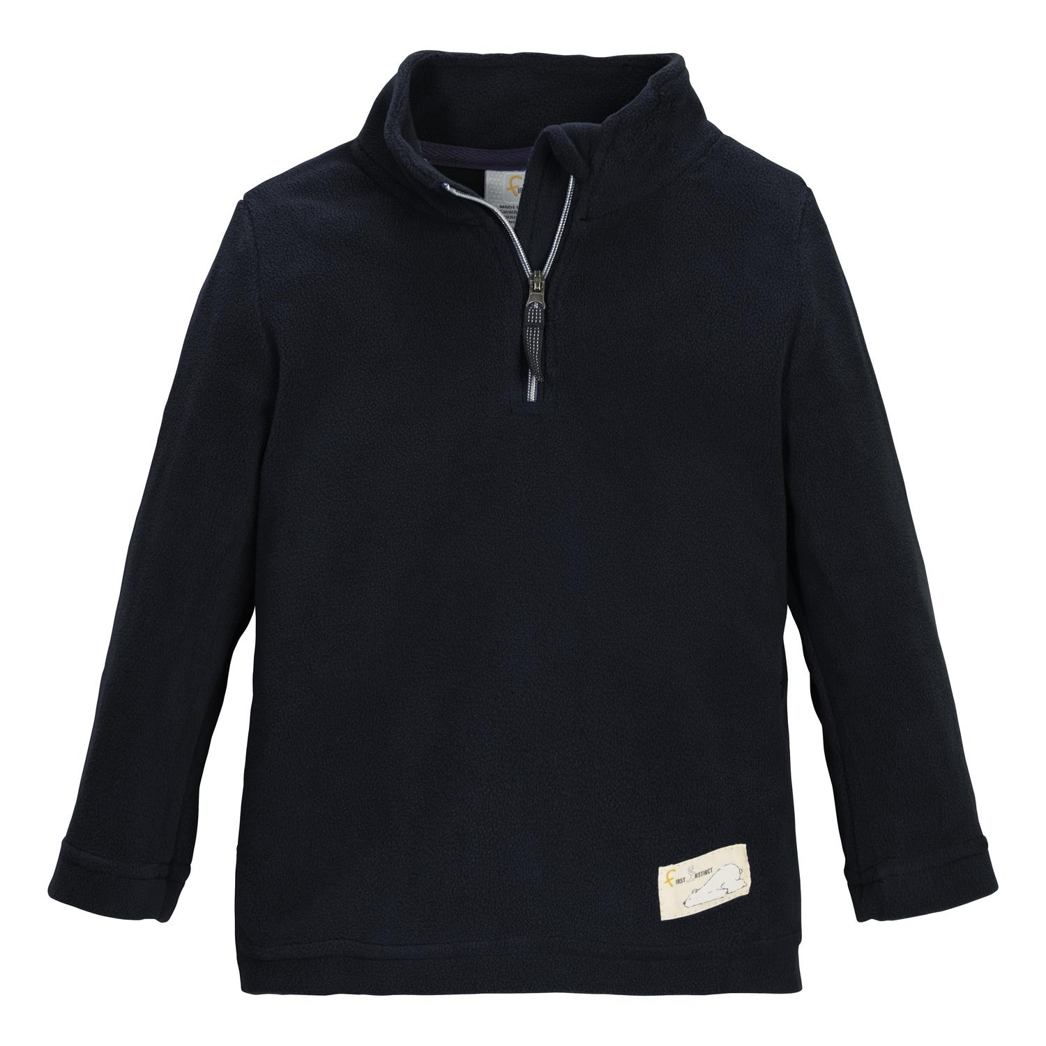 first instinct by killtec FISW 30 MNS FLC SHRT Rundhalspullover Kinder - Blau3044