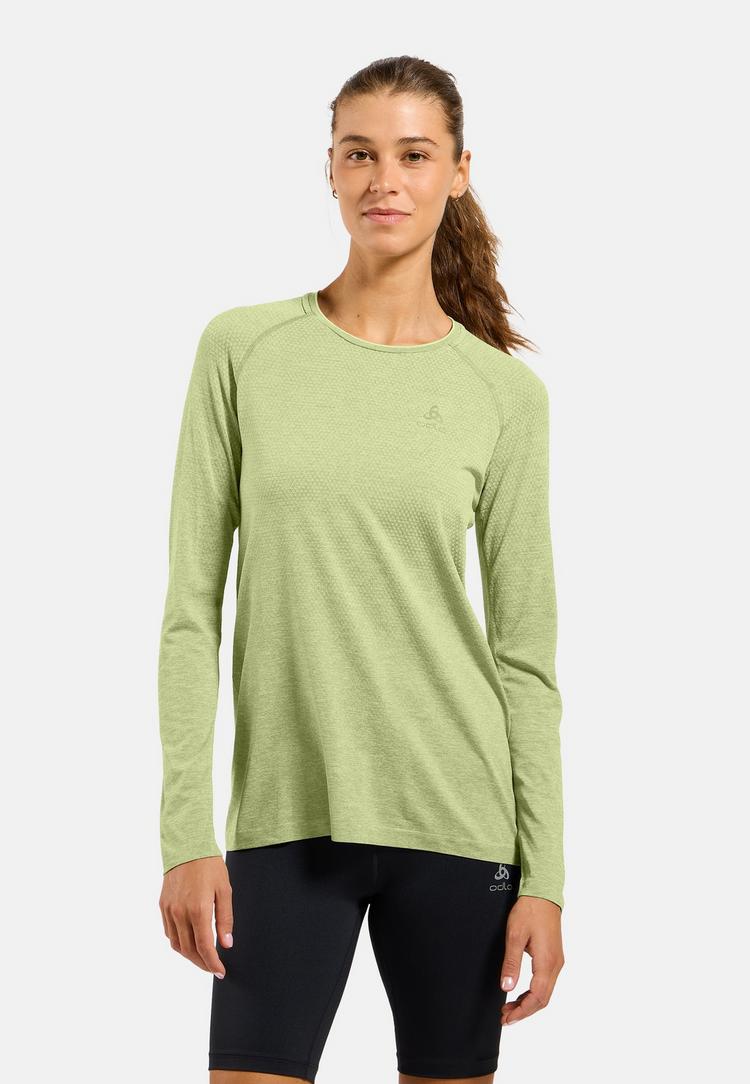 Odlo Odlo ESSENTIAL SEAMLESS Laufshirt Damen - shadow lime melange(40451) - 0 | SportScheck