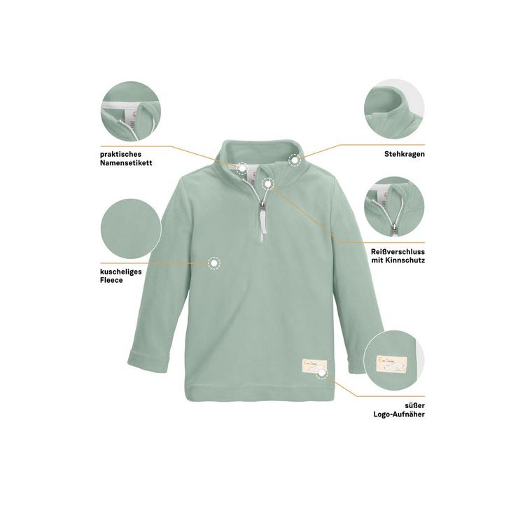 first instinct by killtec first instinct by killtec FISW 30 MNS FLC SHRT Rundhalspullover Kinder - Gr&uuml;n2031 - 3 | SportScheck