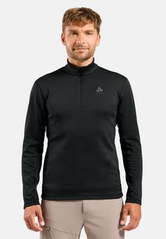 Rückansicht von Odlo Fleecepullover Herren black(15000)