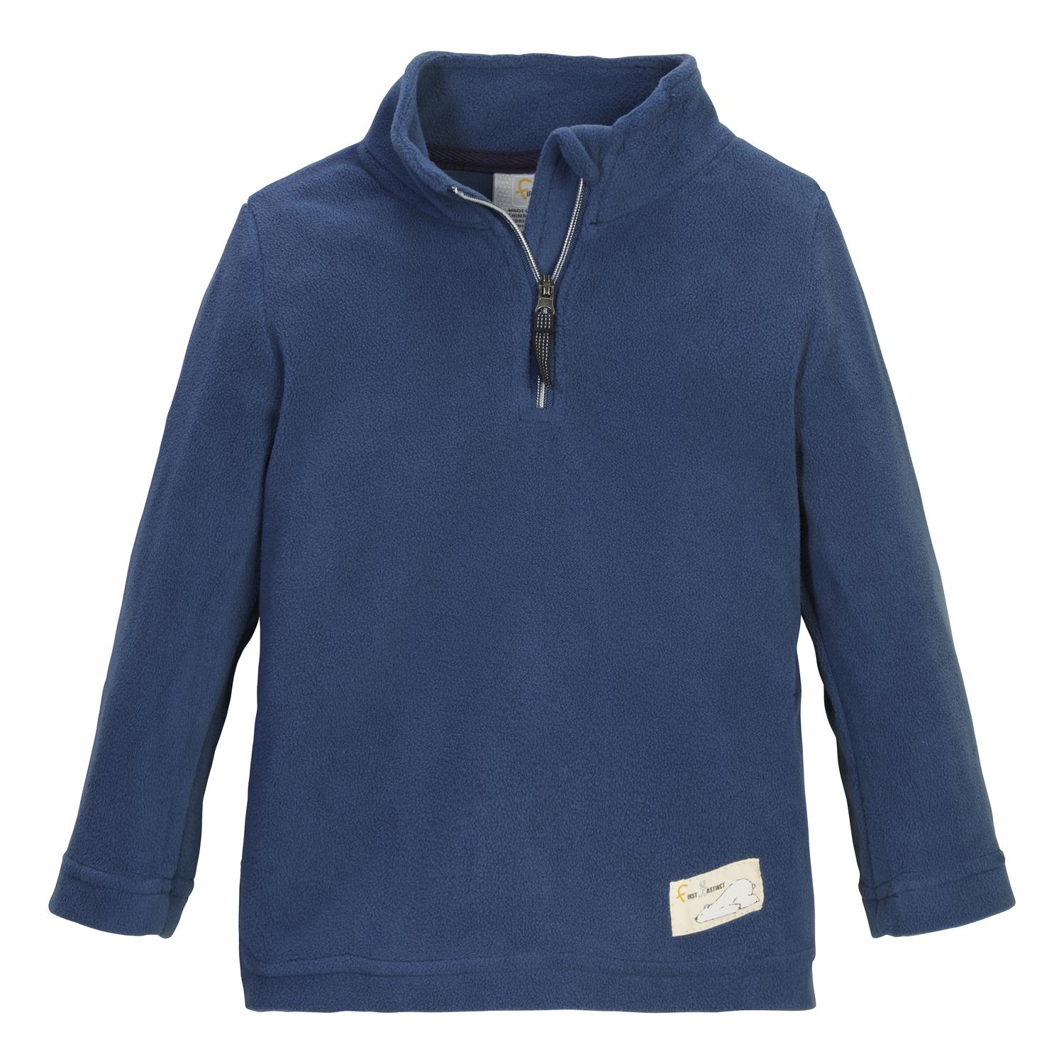 first instinct by killtec FISW 30 MNS FLC SHRT Rundhalspullover Kinder - Petrol252