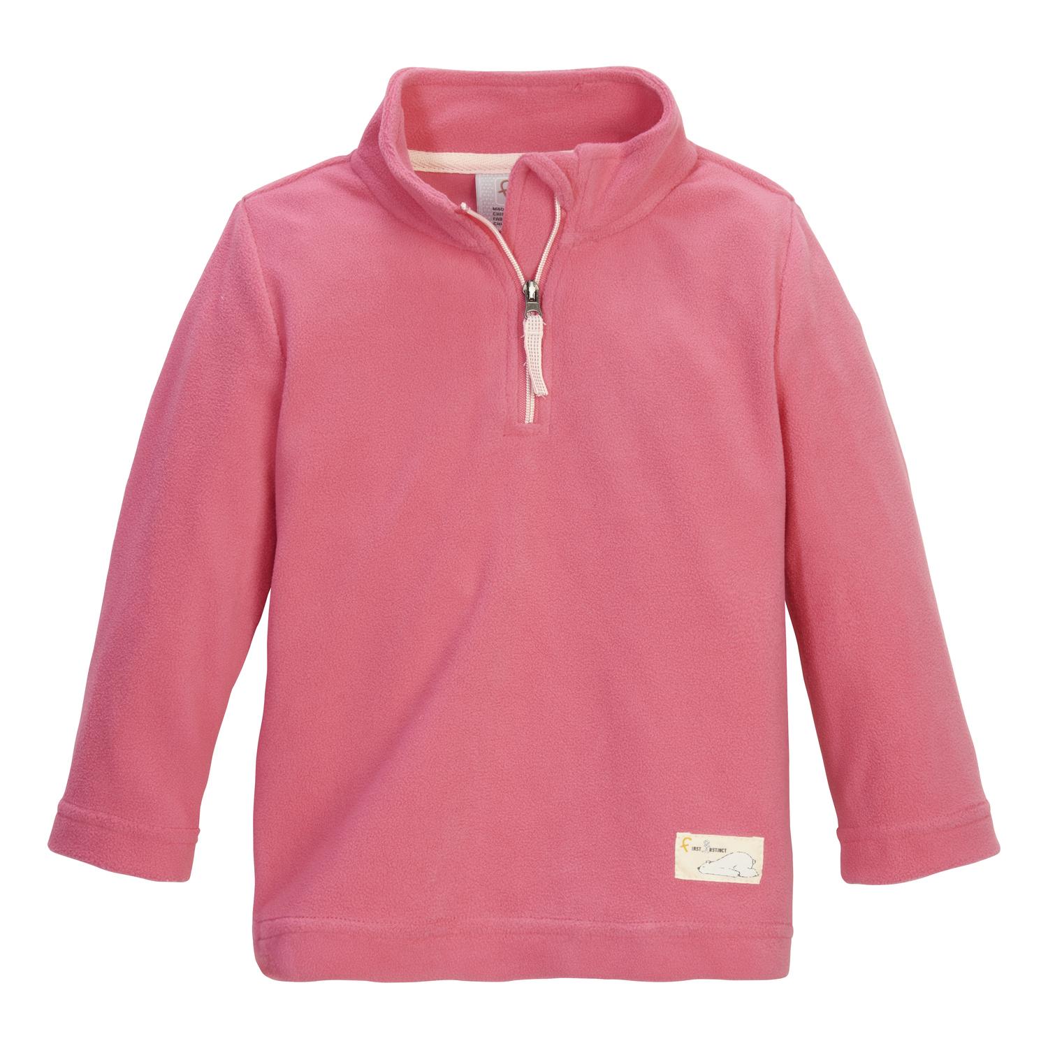 first instinct by killtec FISW 30 MNS FLC SHRT Rundhalspullover Kinder - Rose4010