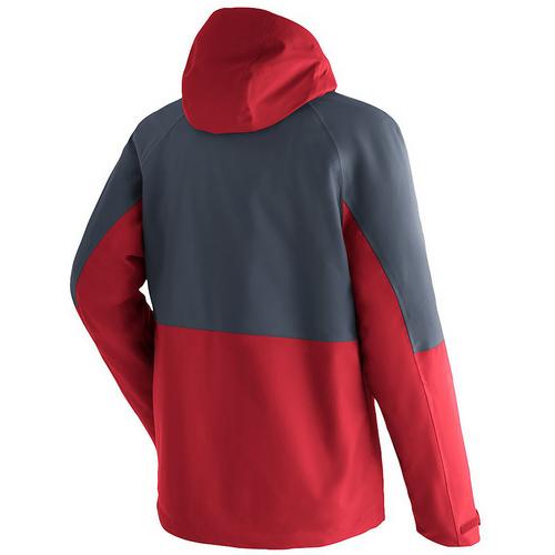 Rückansicht von Maier Sports Metor Funktionsjacke Herren Rot4591