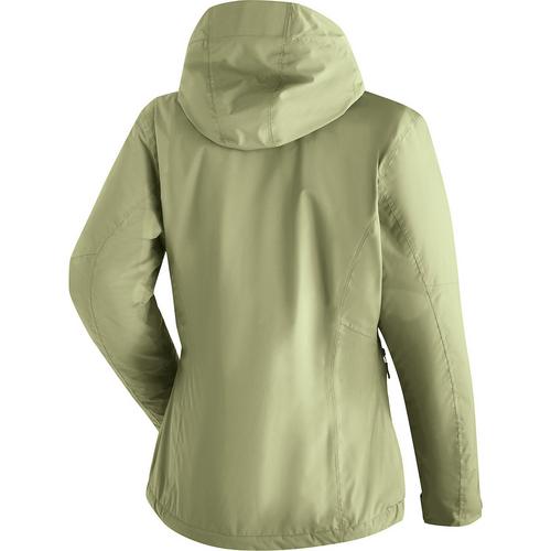 Rückansicht von Maier Sports MetorThermRec Softshelljacke Damen Oliv101