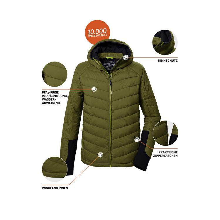 KILLTEC KILLTEC KOW 13 MN QLTD JCKT Funktionsjacke Herren - Moos1528 - 3 | SportScheck