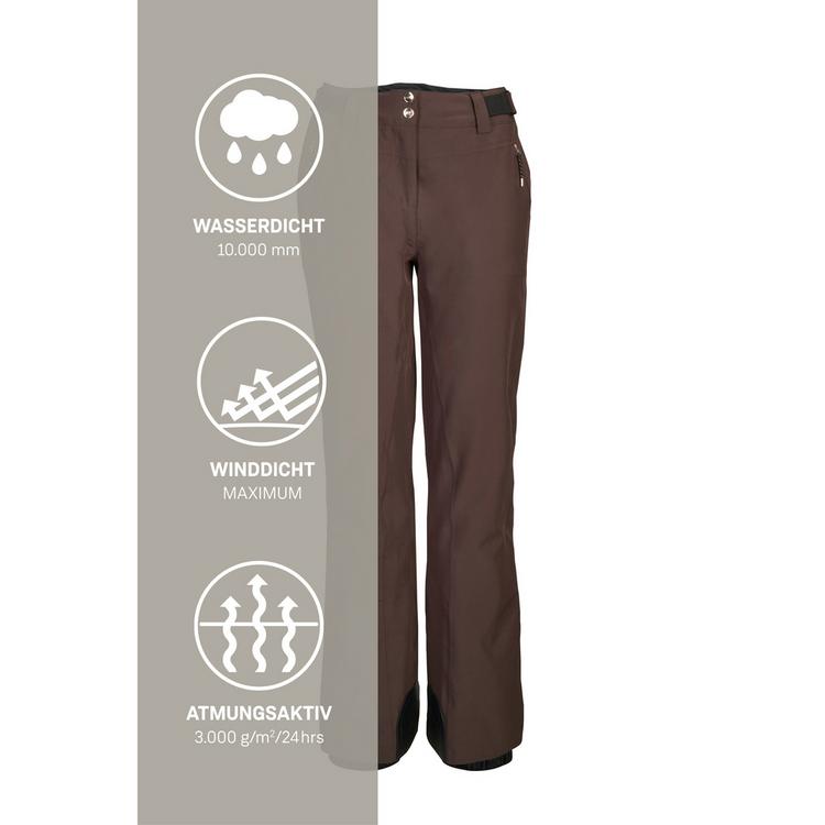 KILLTEC KILLTEC KSW 311 WMNPNTS Skihose Damen - Dunkelbraun - 4 | SportScheck