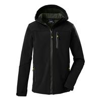 KILLTEC Funktionsjacke Softshelljacke Jungen - Schwarz0110