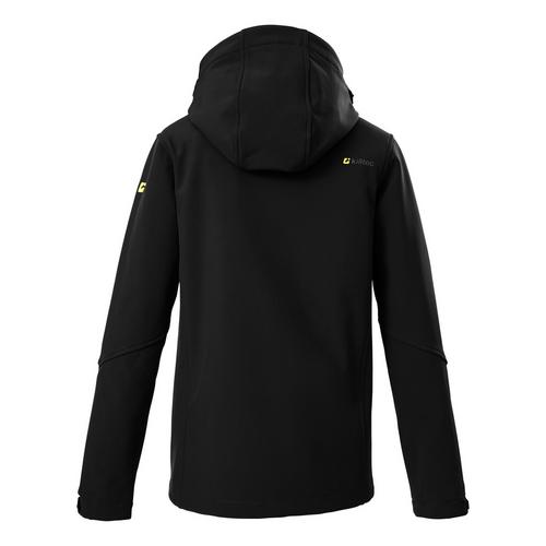 Rückansicht von KILLTEC Funktionsjacke Softshelljacke Kinder Schwarz0110