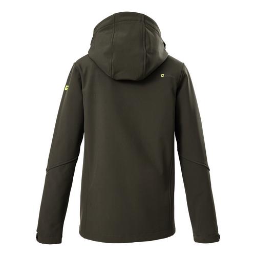 Rückansicht von KILLTEC Funktionsjacke Softshelljacke Kinder Grün201