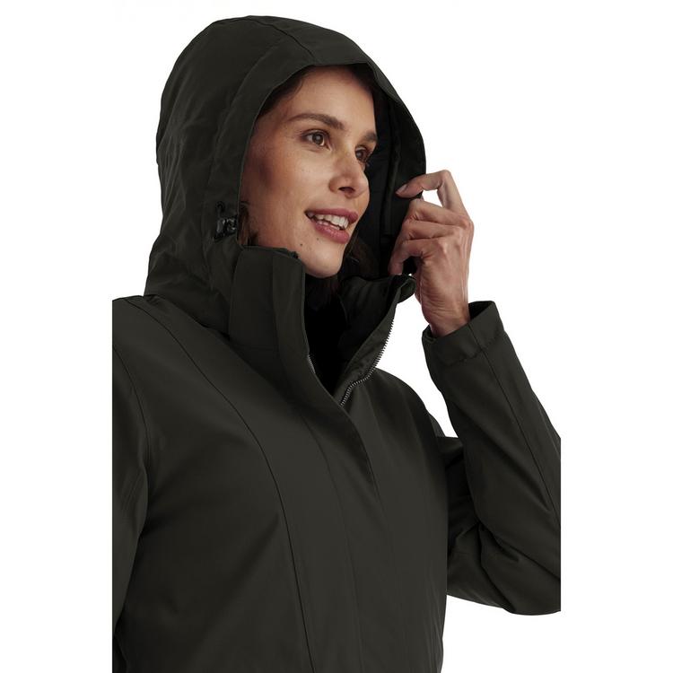 KILLTEC KILLTEC Damen Funktionsparka Funktionsmantel Damen - Dunkeloliv111 - 7 | SportScheck