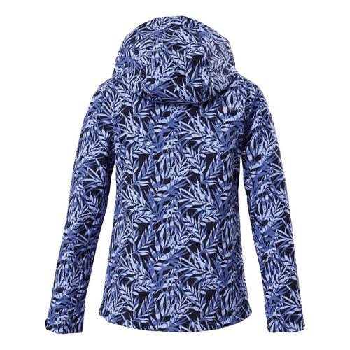 Rückansicht von KILLTEC Mädchen Softshelljacke Print Softshelljacke Kinder Blau3044