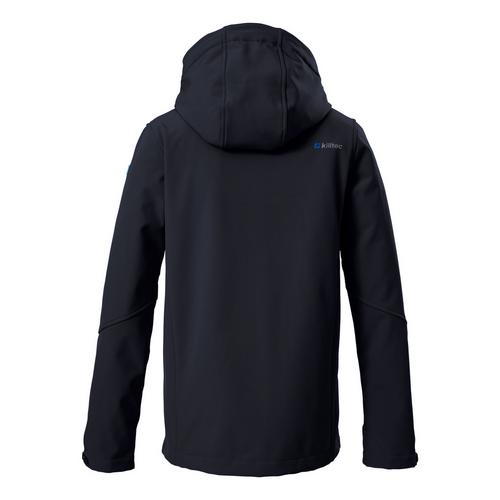 Rückansicht von KILLTEC Funktionsjacke Softshelljacke Kinder Blau3044