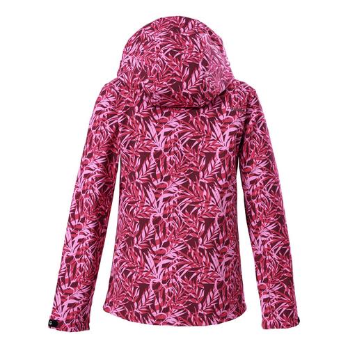Rückansicht von KILLTEC Mädchen Softshelljacke Print Softshelljacke Kinder Rose4034
