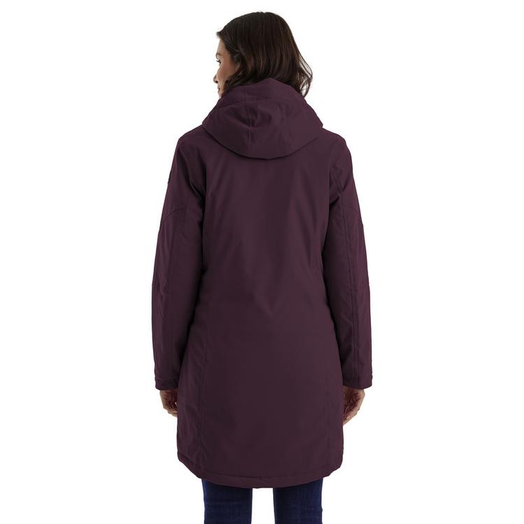 KILLTEC KILLTEC Damen Funktionsparka Funktionsmantel Damen - Pflaume4410 - 4 | SportScheck