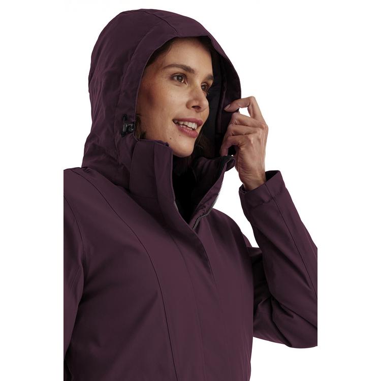 KILLTEC KILLTEC Damen Funktionsparka Funktionsmantel Damen - Pflaume4410 - 7 | SportScheck