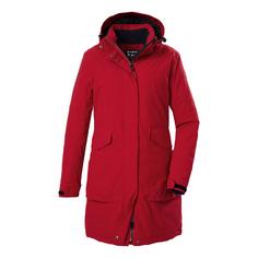 KILLTEC Damen Funktionsparka Funktionsmantel Damen Rot459